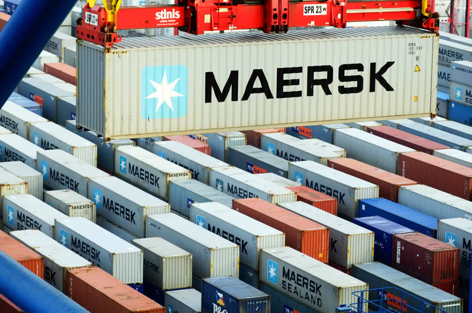 Maersk Augmente les Frais de Saison de Pointe pour les Conteneurs vers l’Afrique de l’Ouest