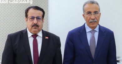 موريتانيا تبحث مع اليمن سبل تعزيز علاقات التعاون في المجال الأمني