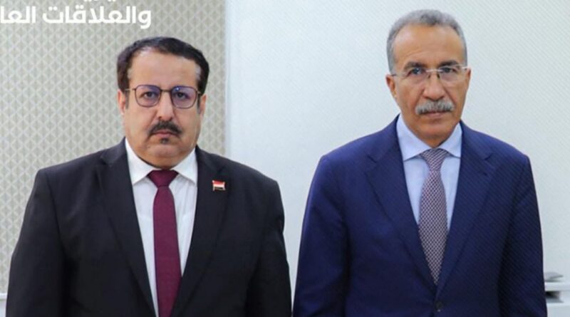 موريتانيا تبحث مع اليمن سبل تعزيز علاقات التعاون في المجال الأمني