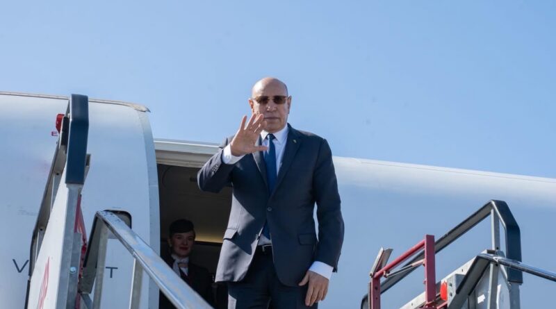 الرئيس غزواني يتوجه إلى باريس في زيارة رسمية لفرنسا