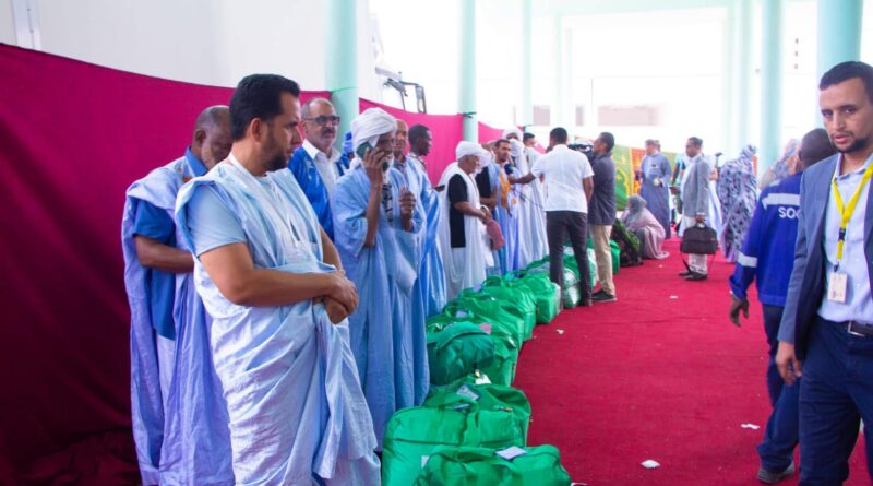الفوج الأول من الحجاج الموريتانيين يتوجه إلى الديار المقدسة لأداء مناسك الحج