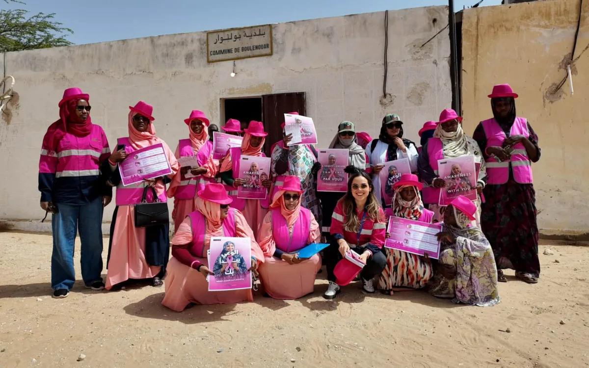 Octobre Rose : Kinross Tasiast se mobilise pour la prévention du cancer du sein